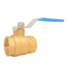 Brass ball valve with lever handle, MH brand