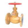 Brass globle check valve flanged, JIS5k, MIHA brand