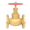 Brass globle check valve flanged, JIS5k, MIHA brand